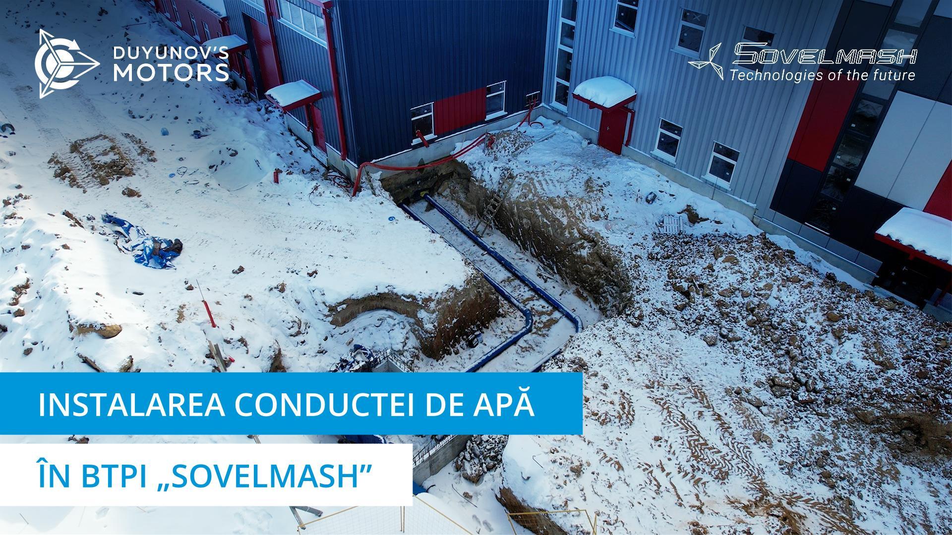 O nouă etapă în construcția BTPI „Sovelmash”: instalarea utilităților în interiorul clădirii