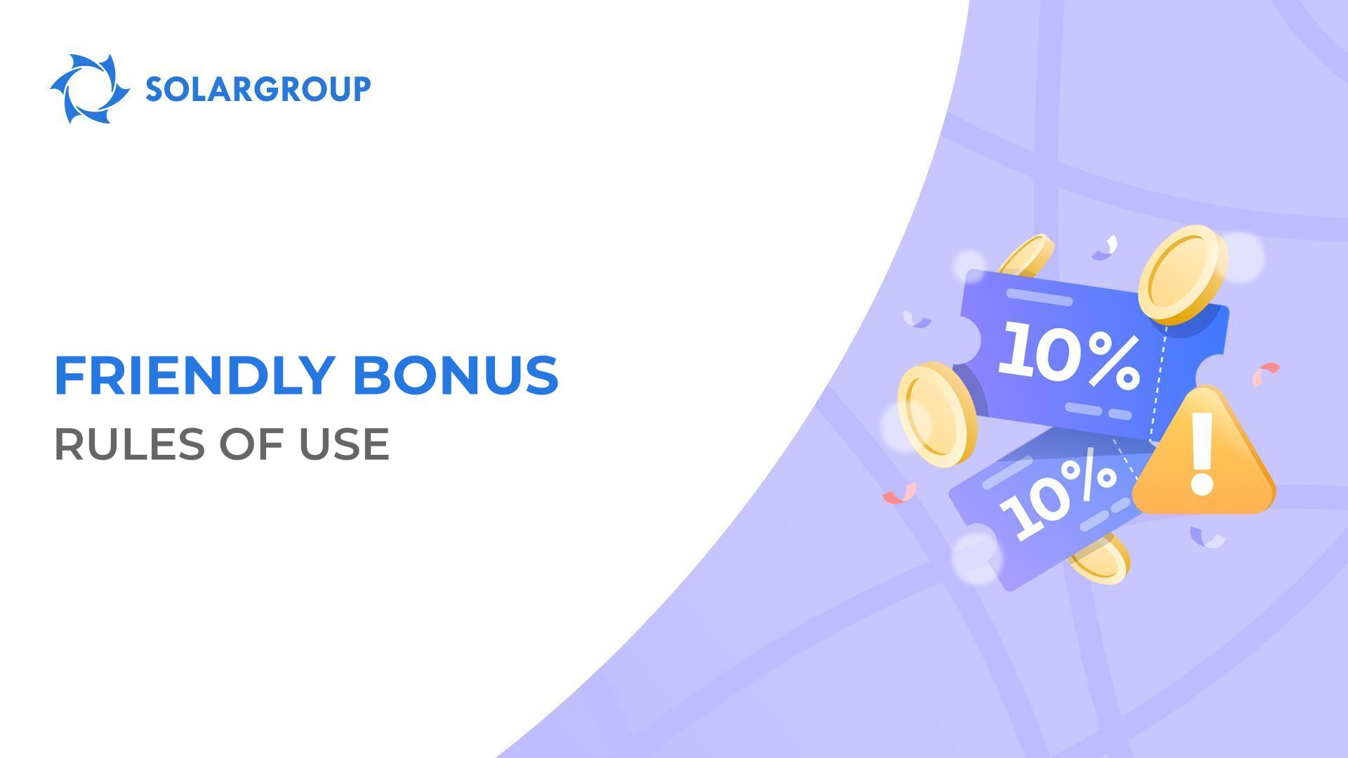 Answering the main question about the Friendly Bonus