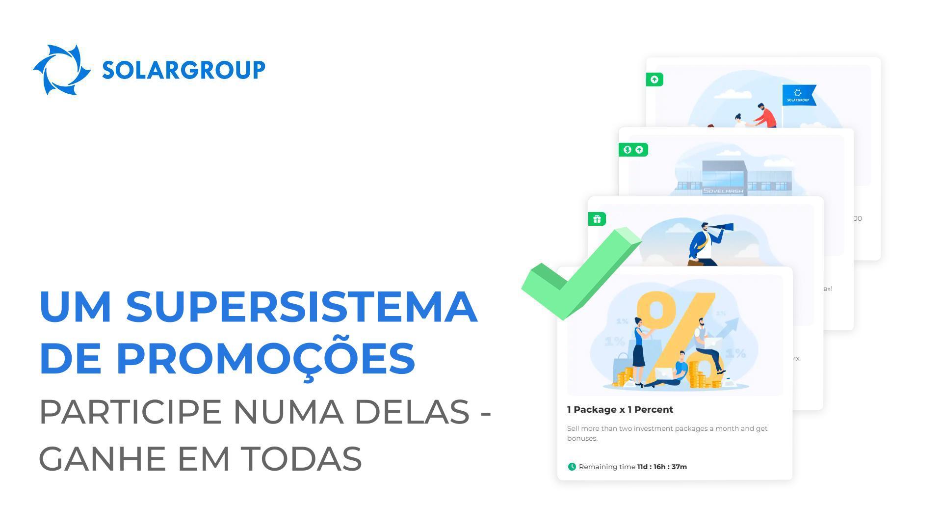 Um supersistema de promoções: participe numa delas - ganhe em todas