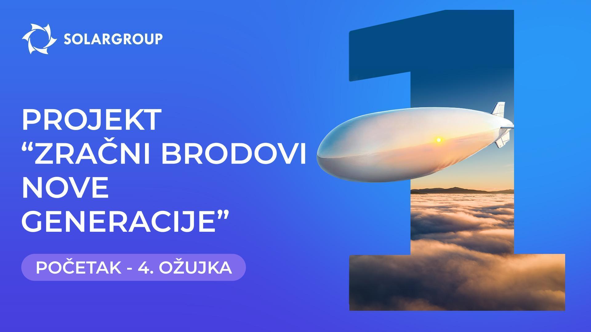 Pokrećemo projekt stvaranja inovativnih zračnih brodova!