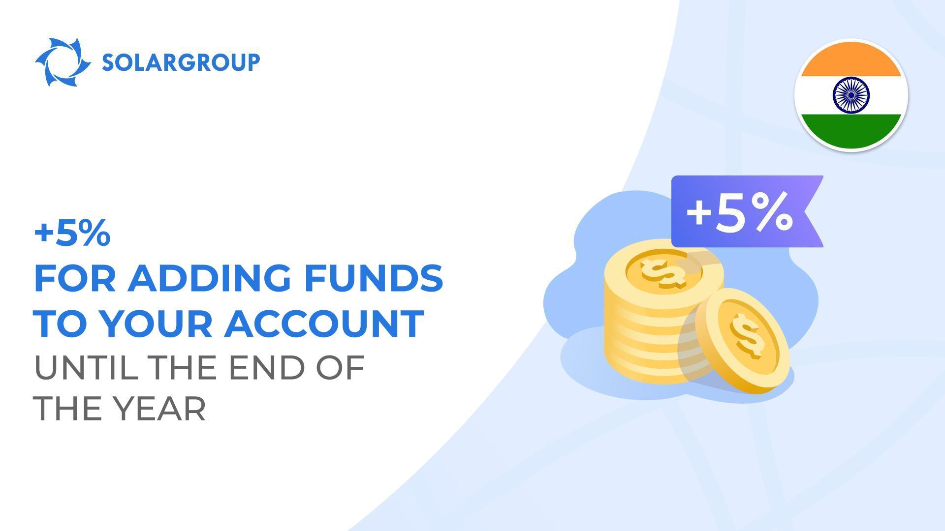 Extending the offer for investors from India