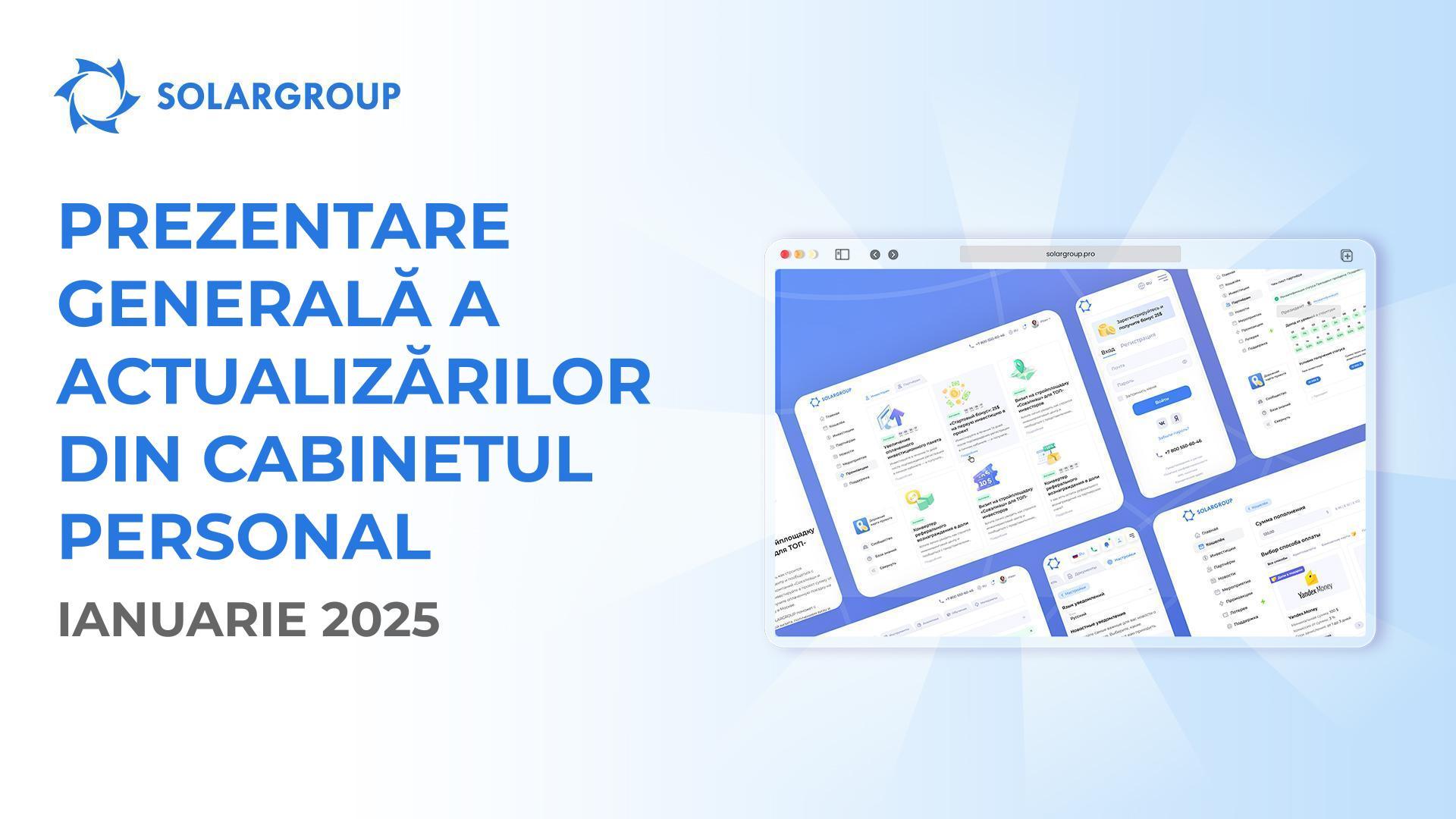 Ce a fost îmbunătățit pe platforma IT a SOLARGROUP