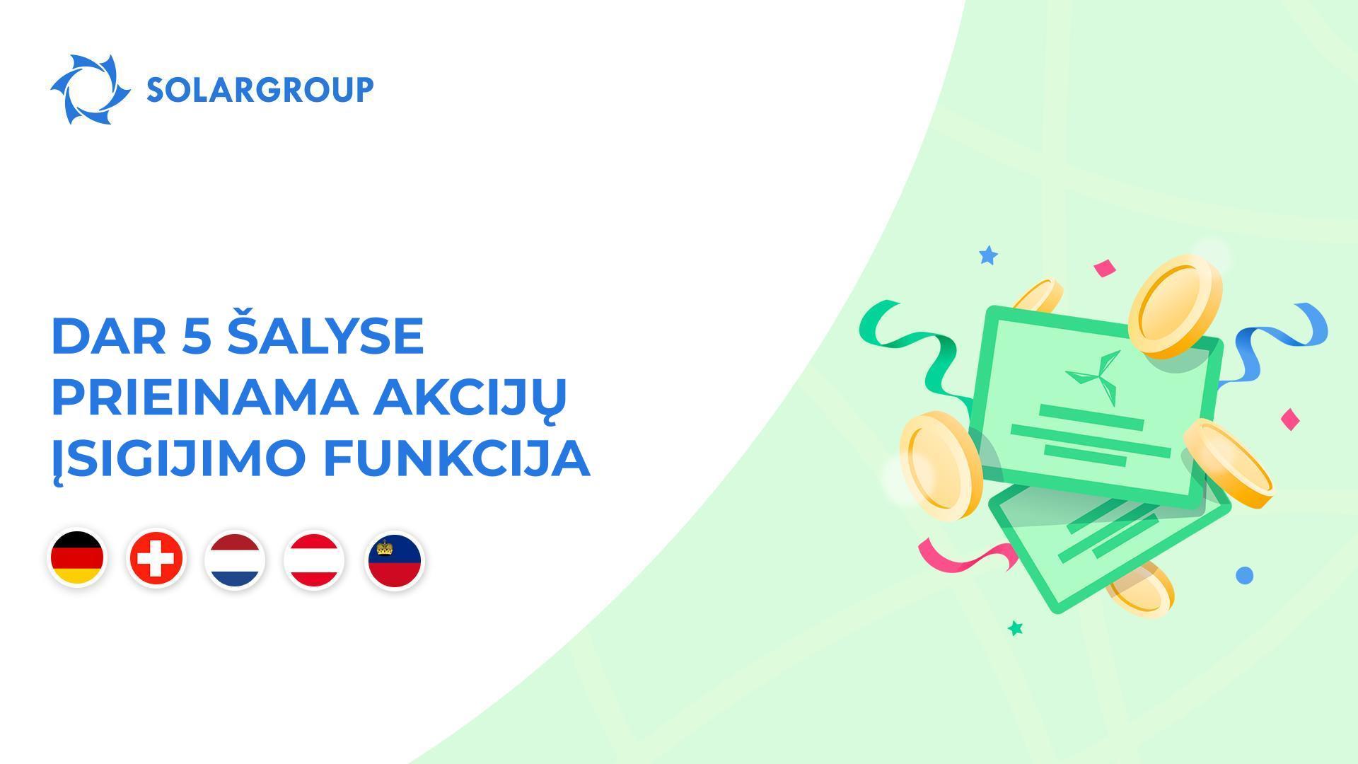 Funkcija pristatoma Vokietijoje, Šveicarijoje, Nyderlanduose, Austrijoje ir Lichtenšteine