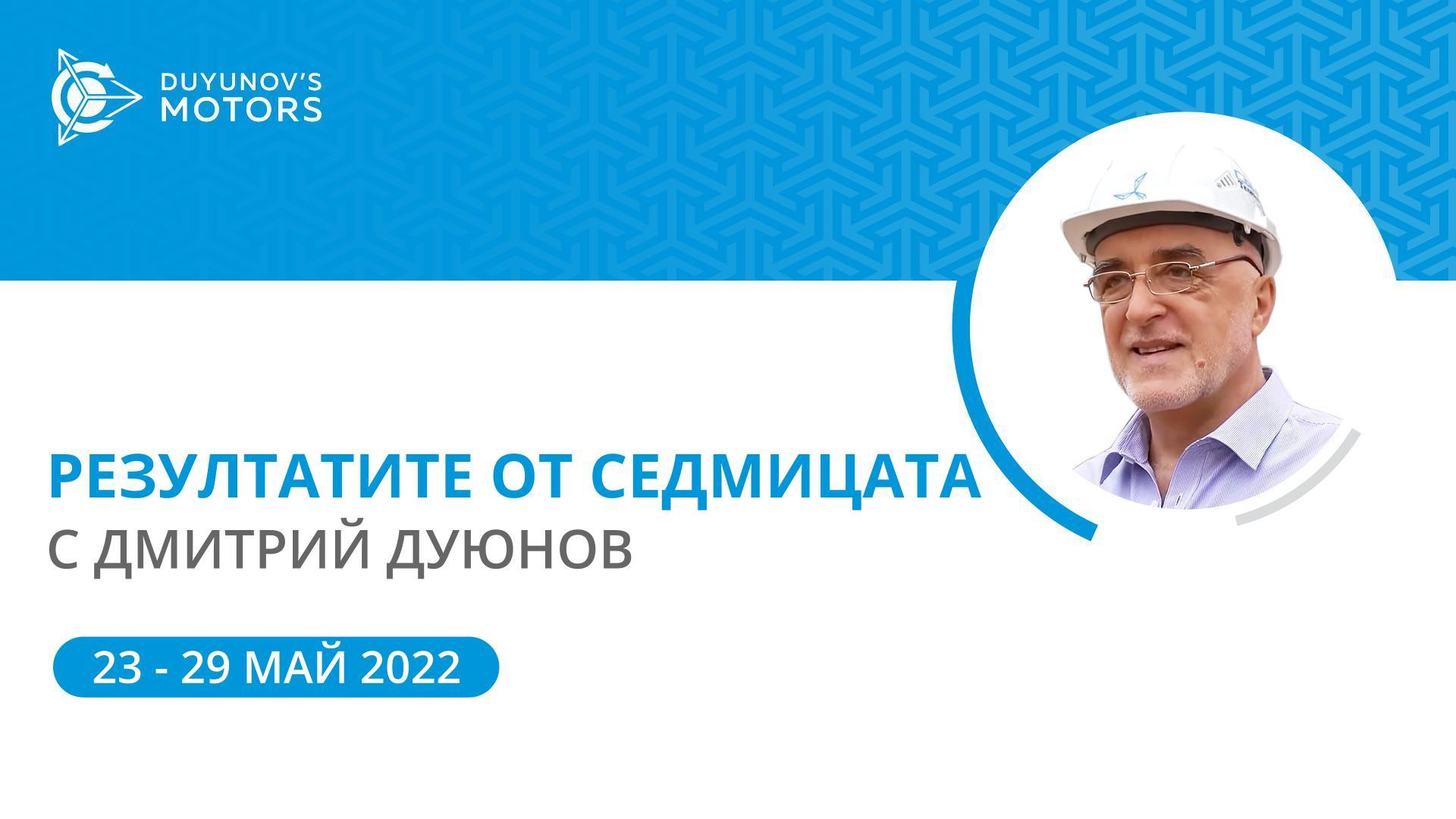 Резултатите от седмицата в проекта «Двигатели на Дуюнов»