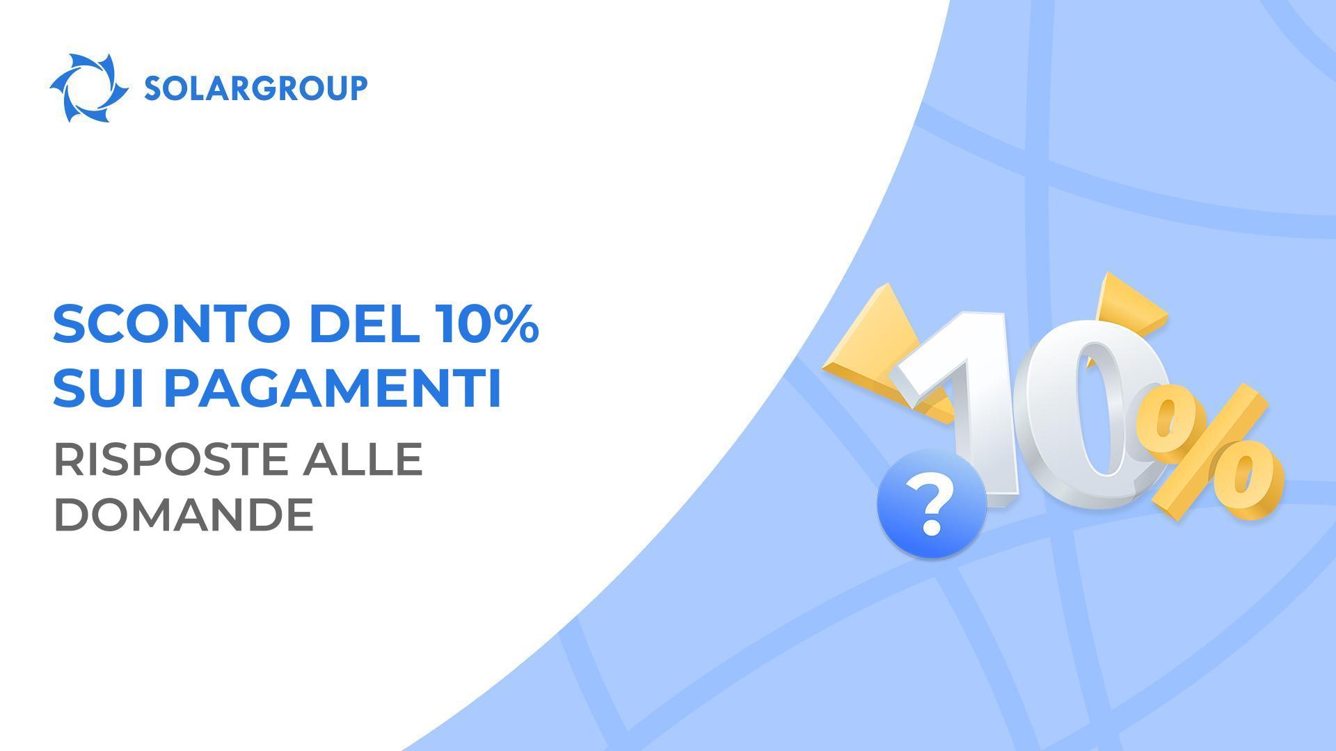 La promozione più vantaggiosa di maggio nel progetto