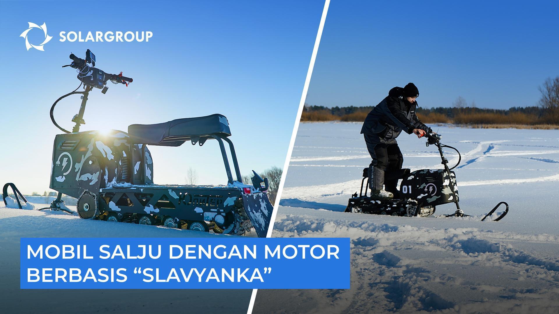 "Yezh" ("Landak") dengan motor berbasis "Slavyanka": uji lapangan