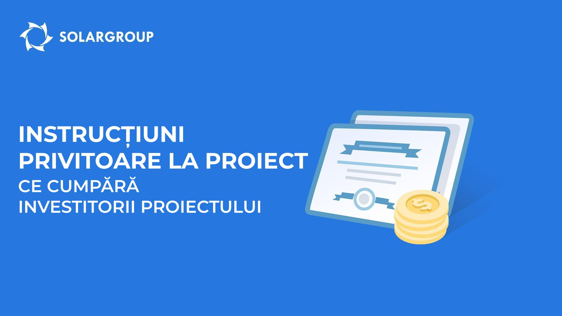 Instrucțiuni privitoare la proiect: ce cumpărați în proiectul „Motoarele lui Duyunov”