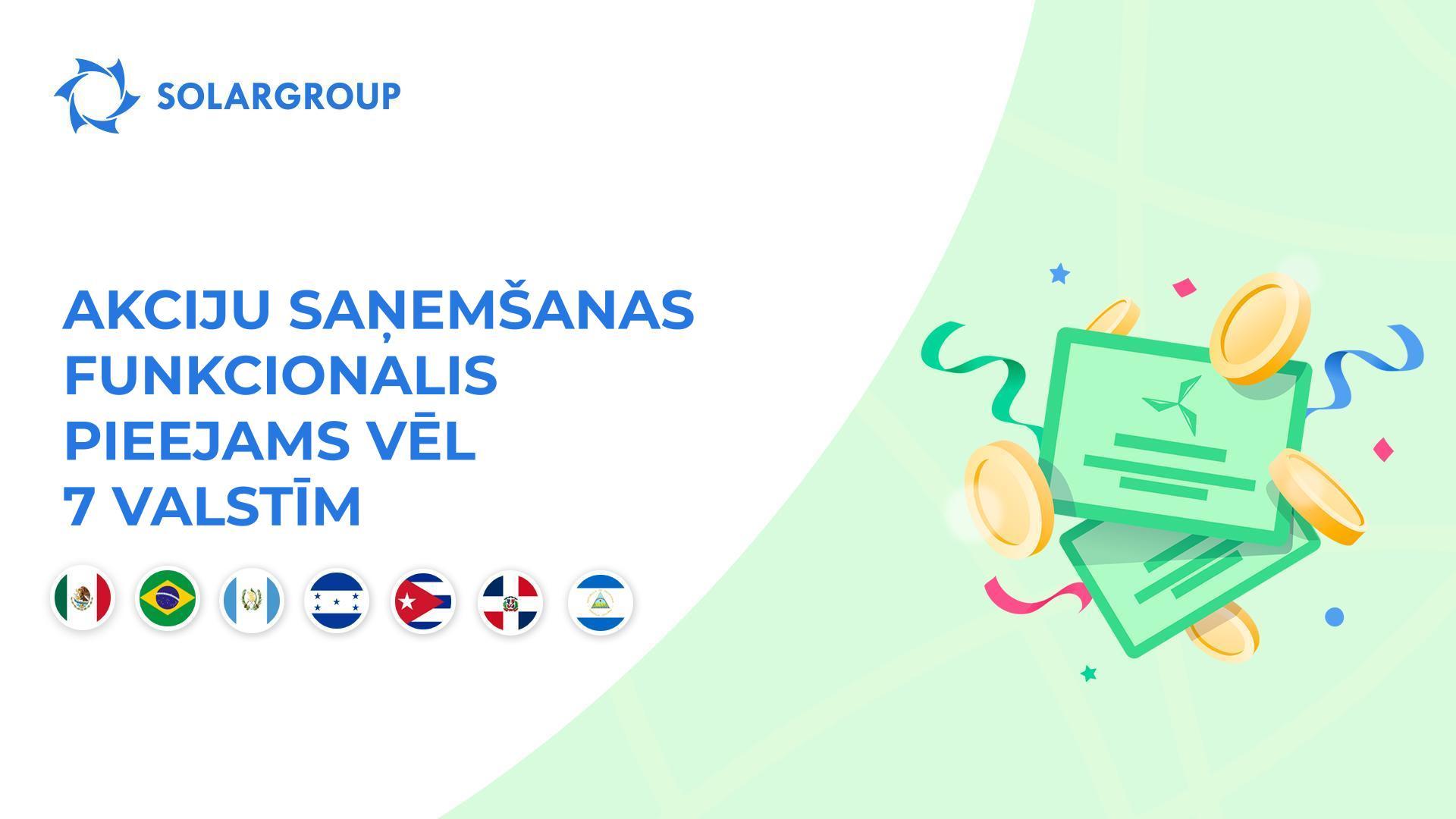 Atveram funkcionālu Meksikai, Brazīlijai, Gvatemalai, Hondurasai, Kubai, Dominikas Republikai, Nikaragvai.