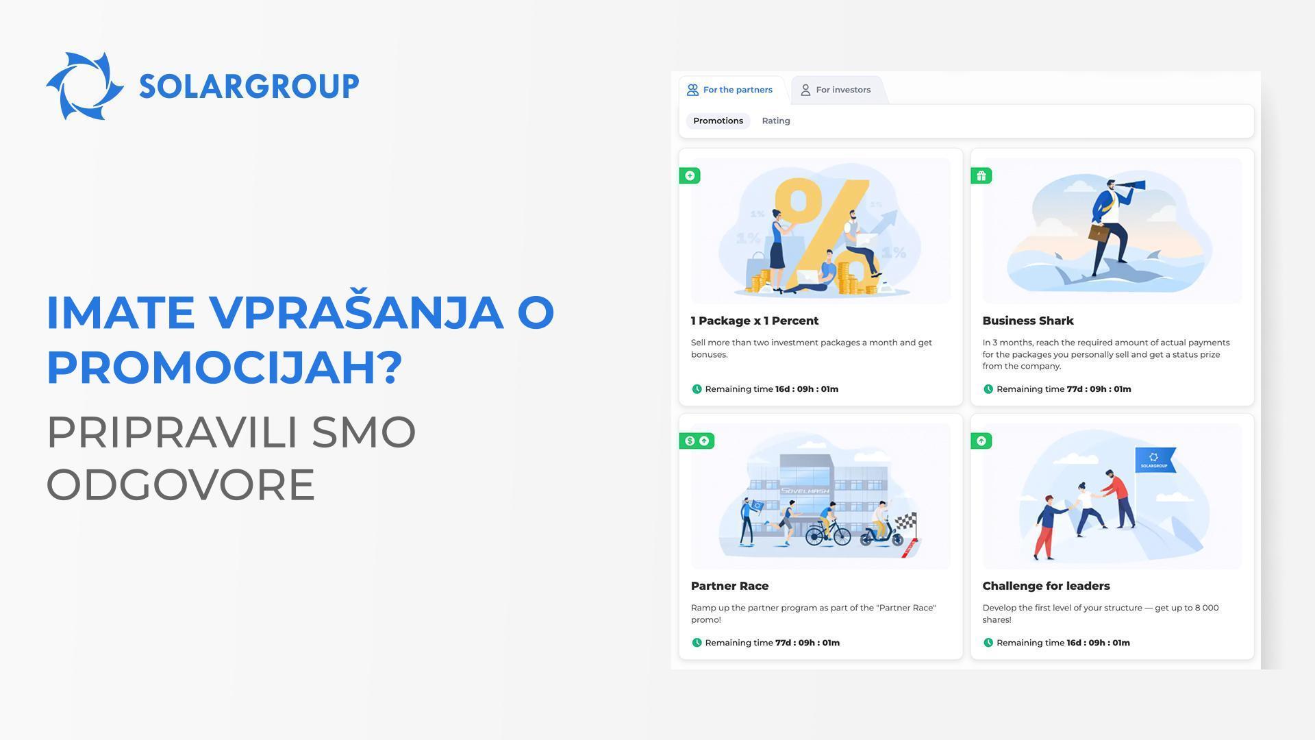 Imate vprašanja o promocijah? Pripravili smo odgovore