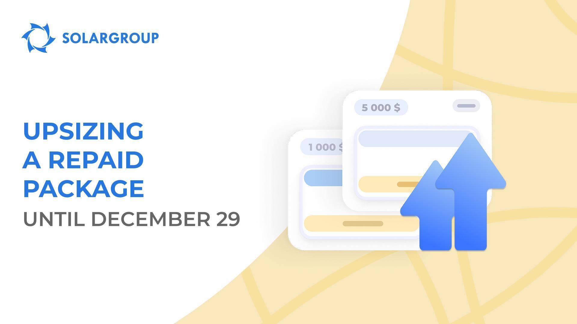 Special offer for investors committed to the project