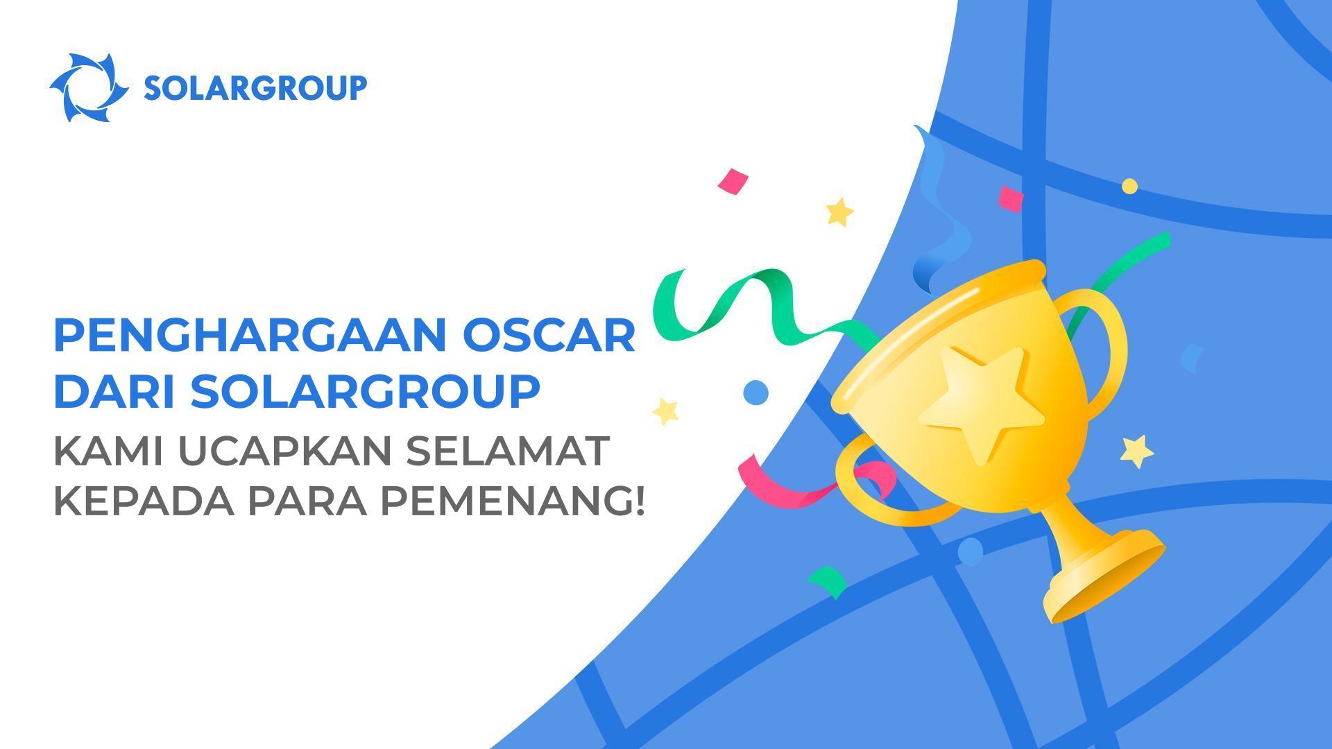 Penghargaan Oscar dari SOLARGROUP: kami ucapkan selamat kepada para pemenang!