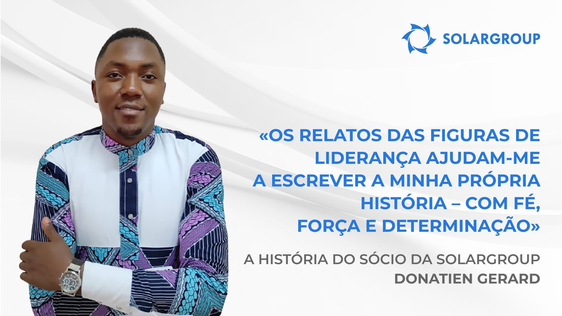 Trabalhar por alegria e satisfação | A história do parceiro Donatien Gerard