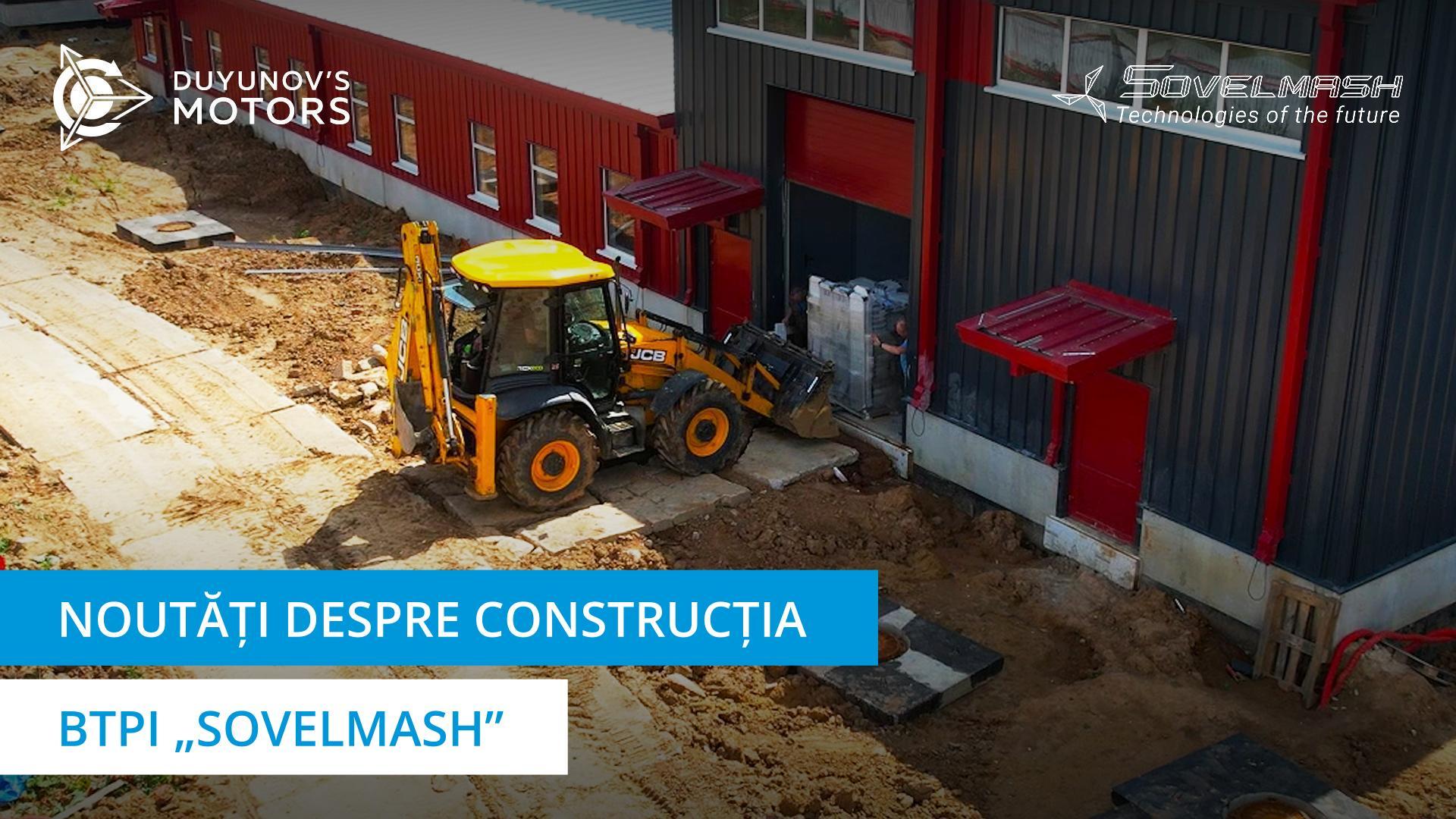 Lucrări de terasamente, de finisare și alte lucrări | Construcția BTPI „Sovelmash”