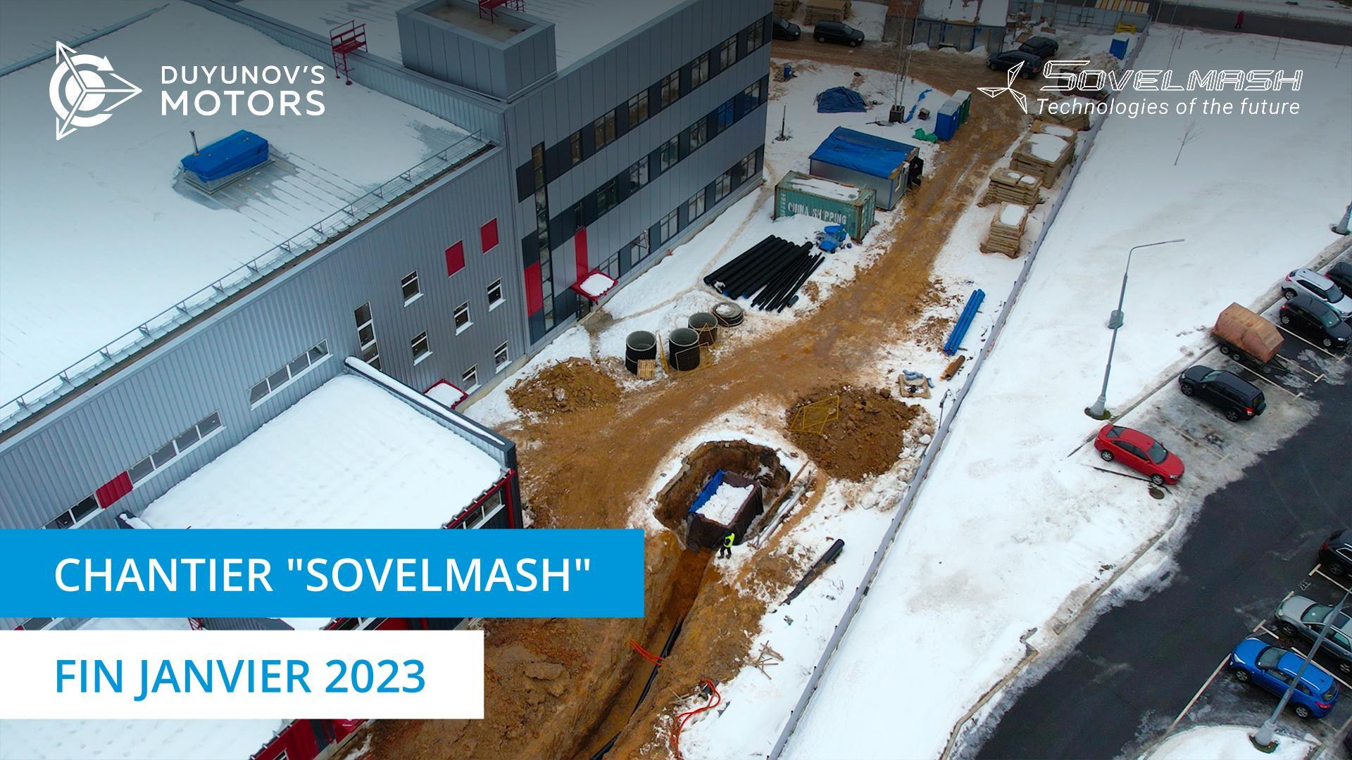 Avancement de la construction du BTEI "Sovelmash"