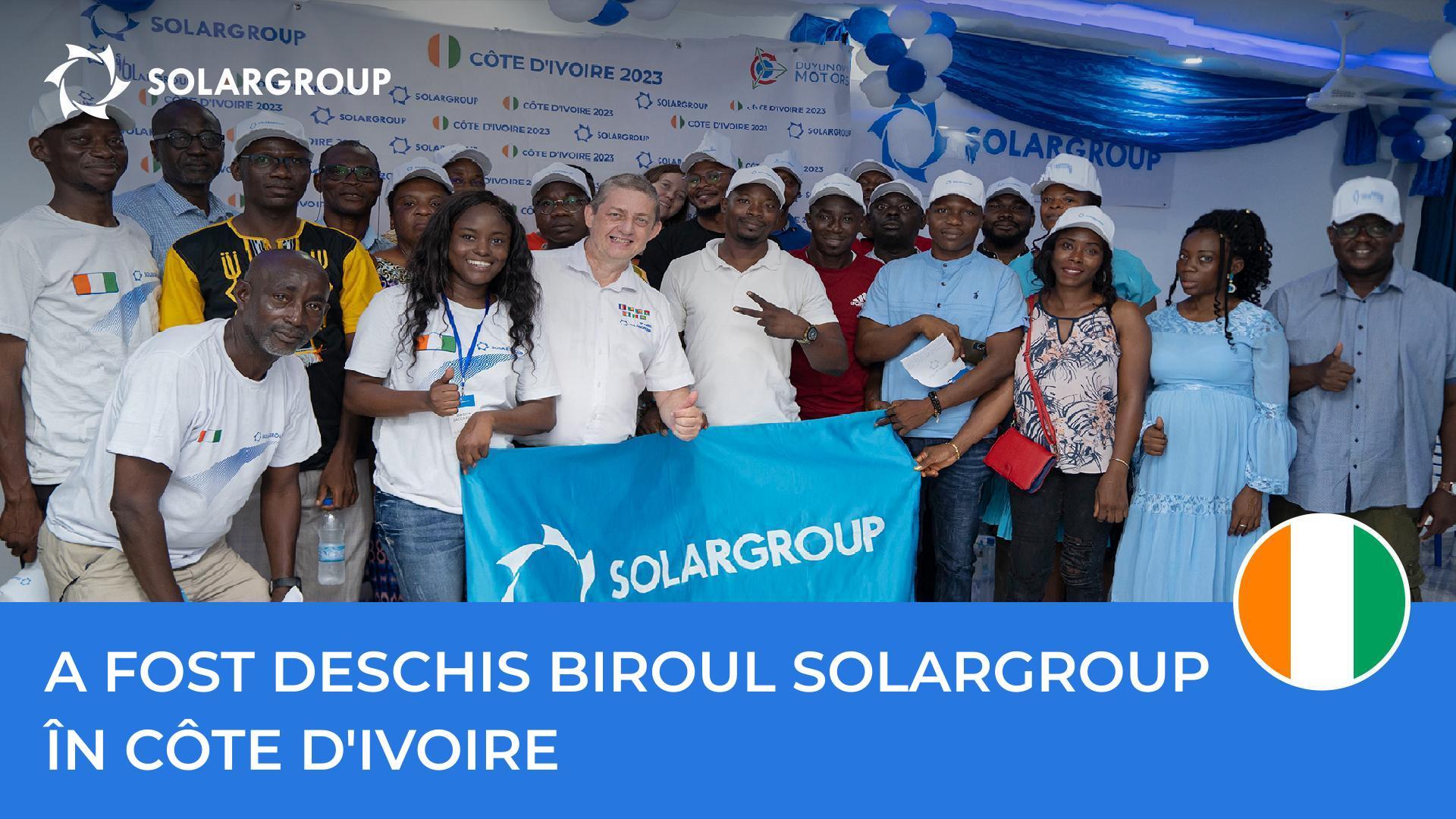 În Côte d'Ivoire a fost deschis primul birou SOLARGROUP