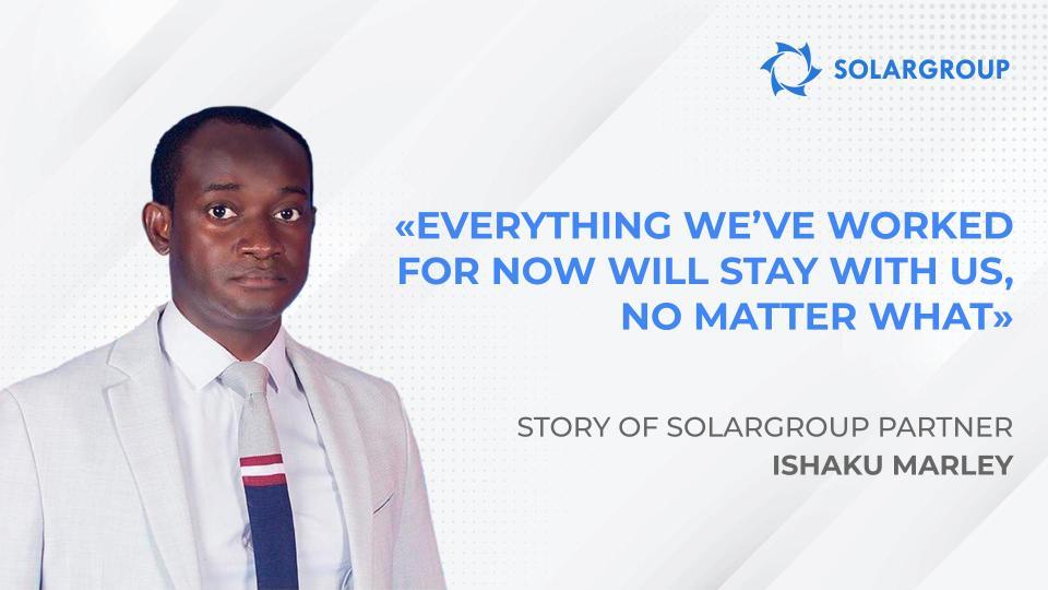Everything we’ve worked for now will stay with us, no matter what | The story of partner Ishaku Marley