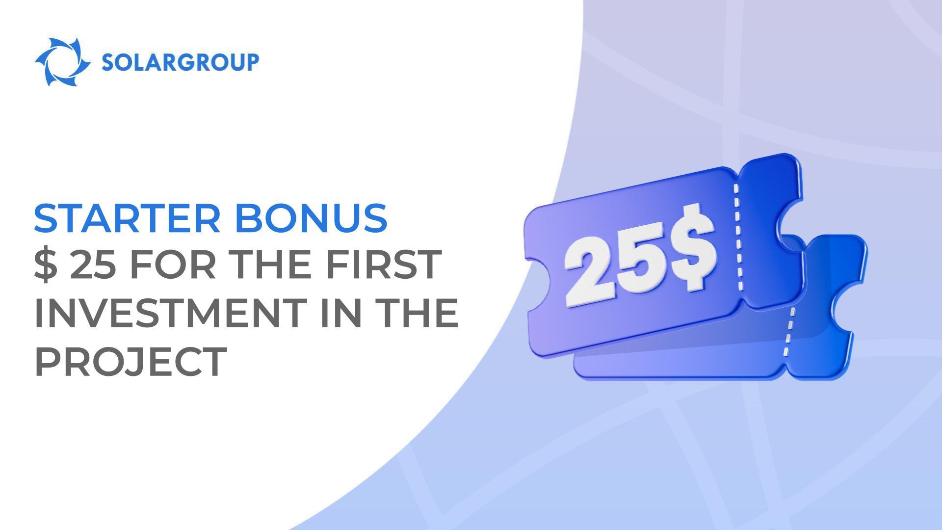 Invest profitably in the first 2 weeks after registration!