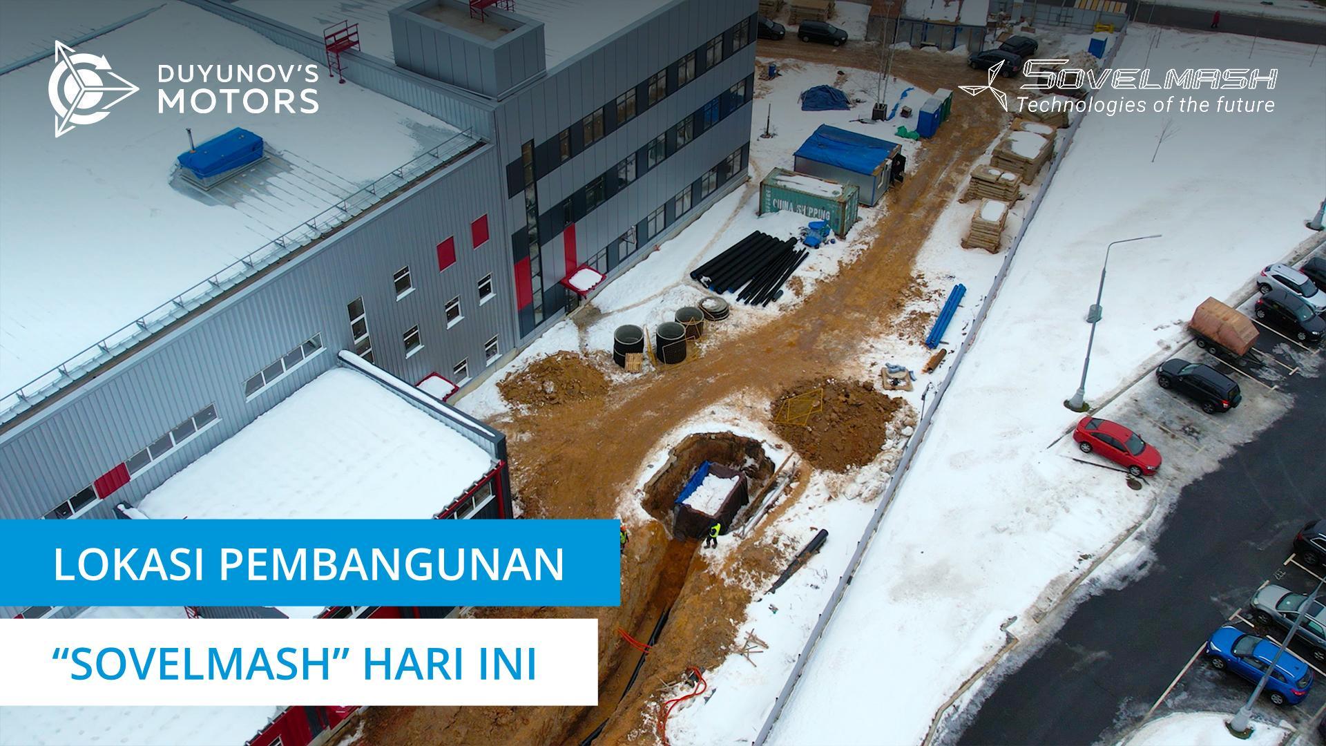 Kemajuan pembangunan D&E "Sovelmash"