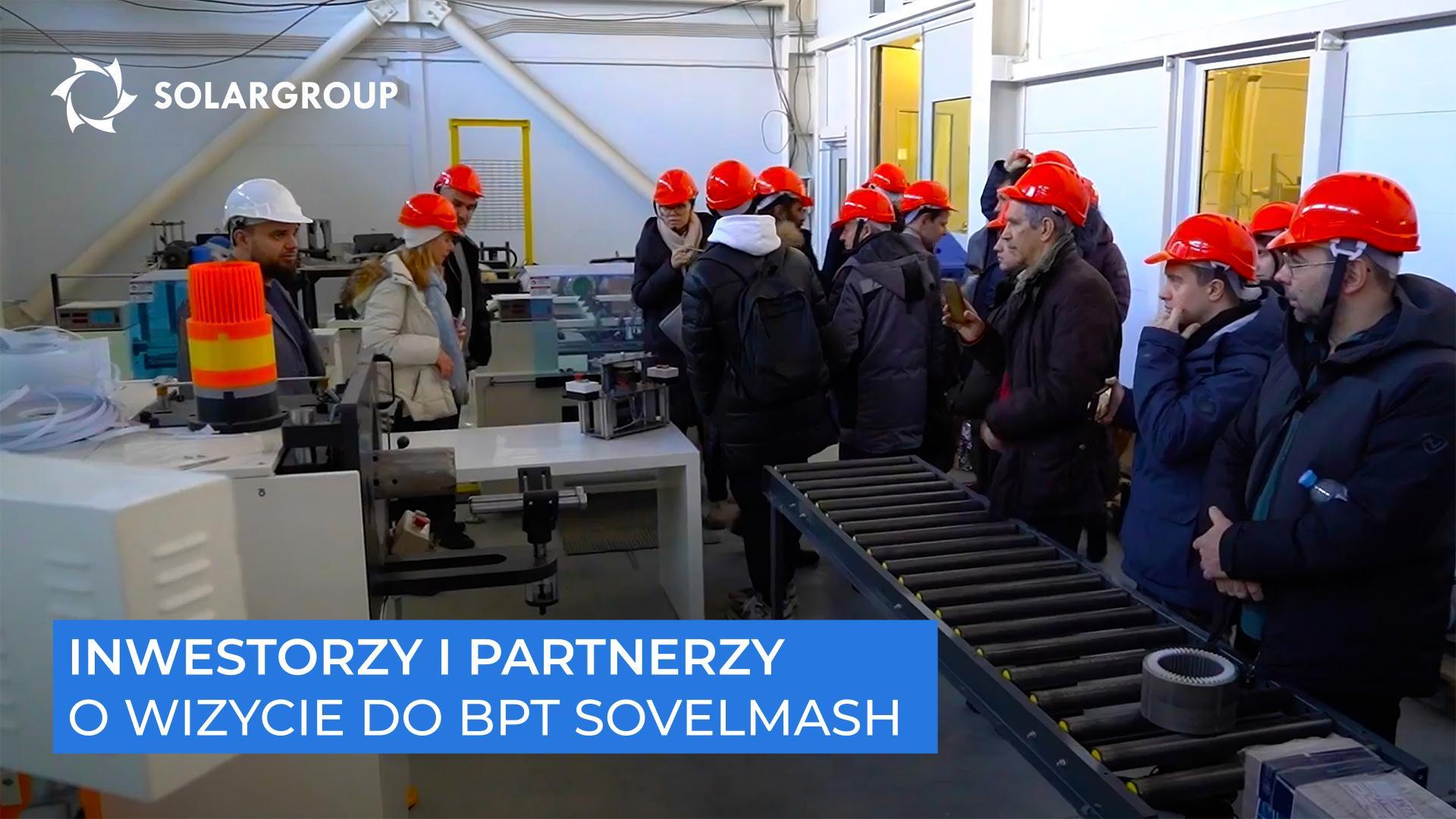 "Pieniądze idą w dobrym kierunku" - goście Sovelmash byli o tym przekonani