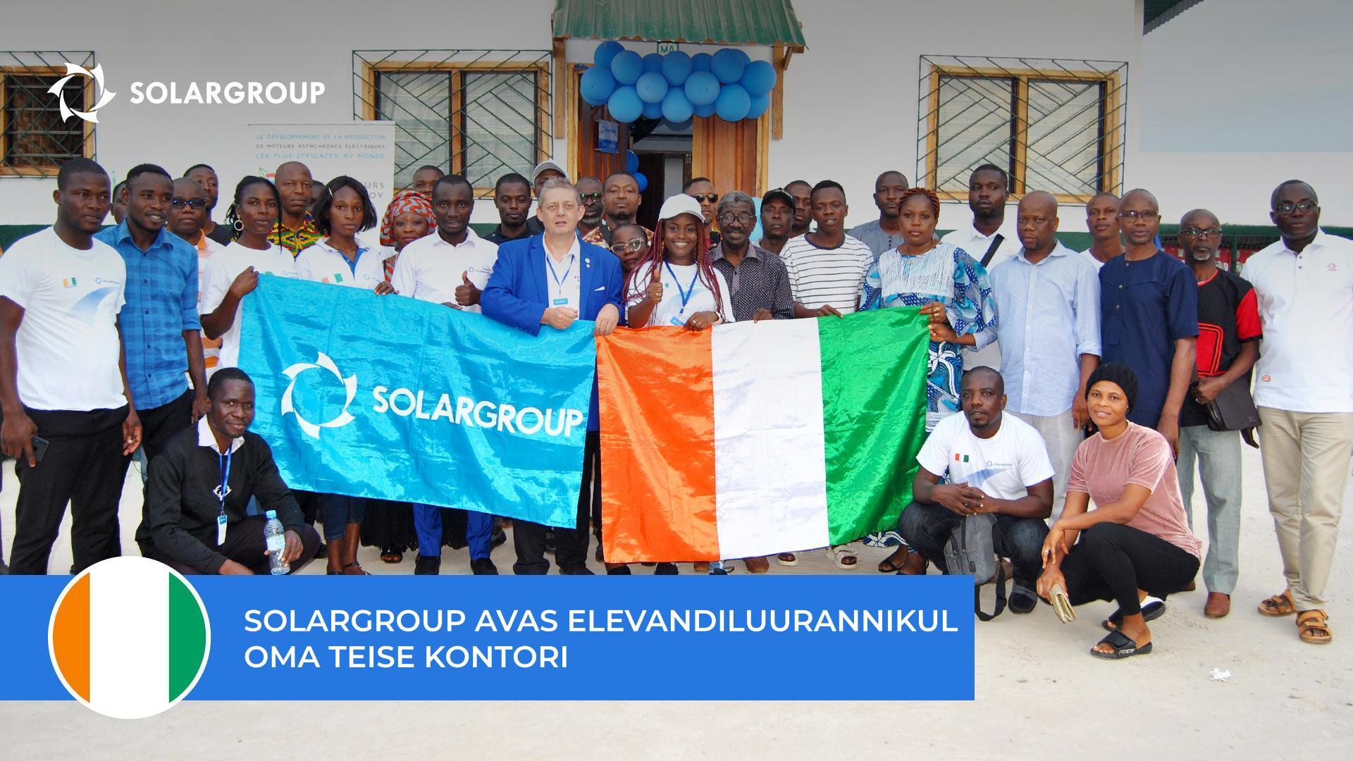 27. novembril avas SOLARGROUPi ettevõte Gangoa rahvusesinduse