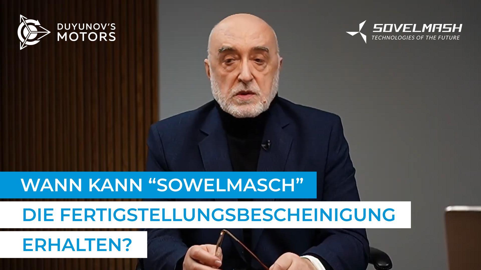 Dmitriy Duyunov berichtete, was noch für den Erhalt der Fertigstellungsbescheinigung zu tun ist