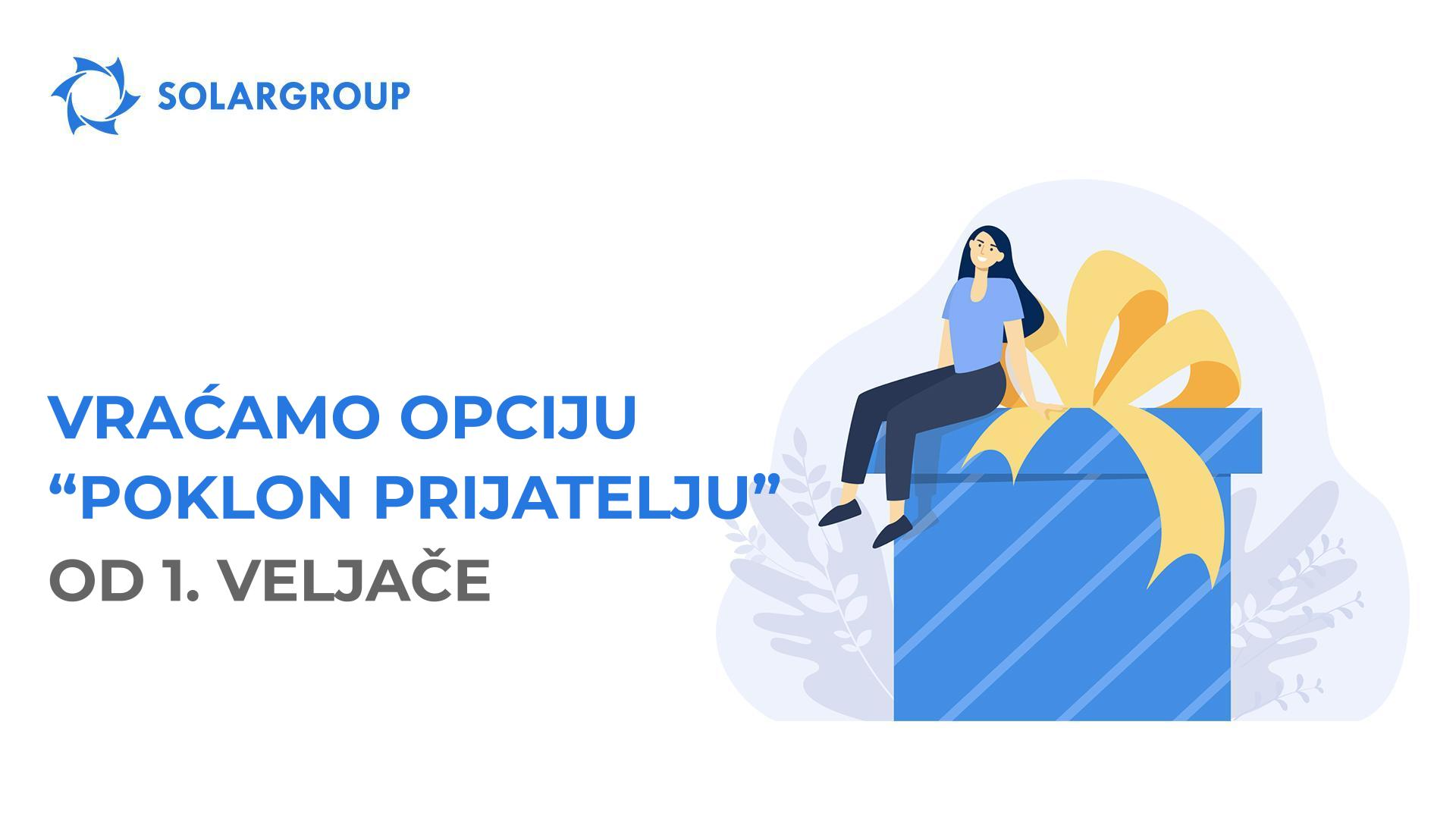 Vraćamo opciju "Poklon prijatelju" od 1. veljače