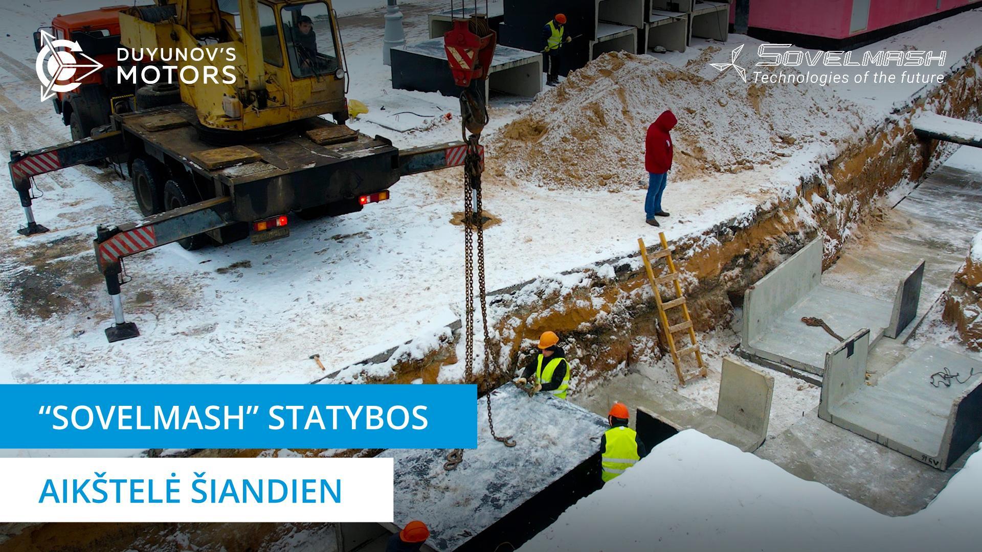 Pertvarų tarp kambarių montavimas ir darbai su inžineriniais tinklais: naujienos iš statybos aikštelės