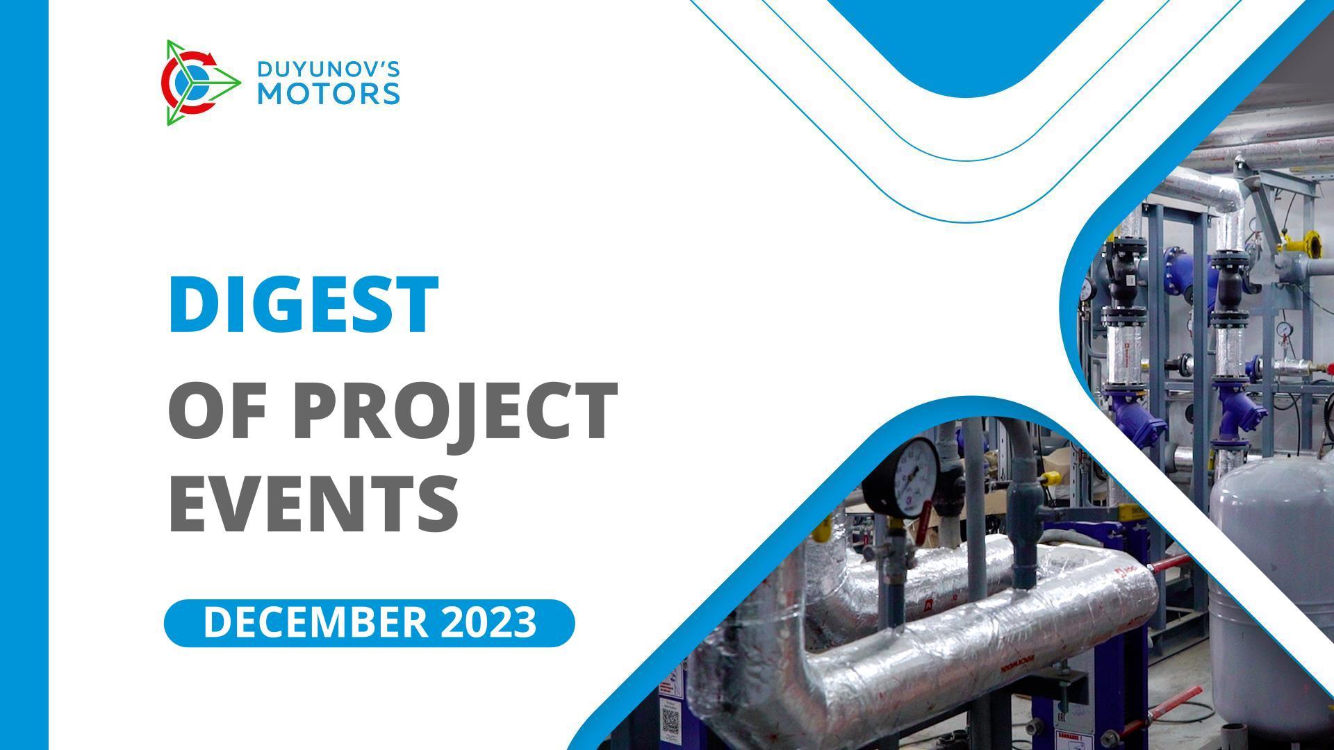 Key events of the project in December