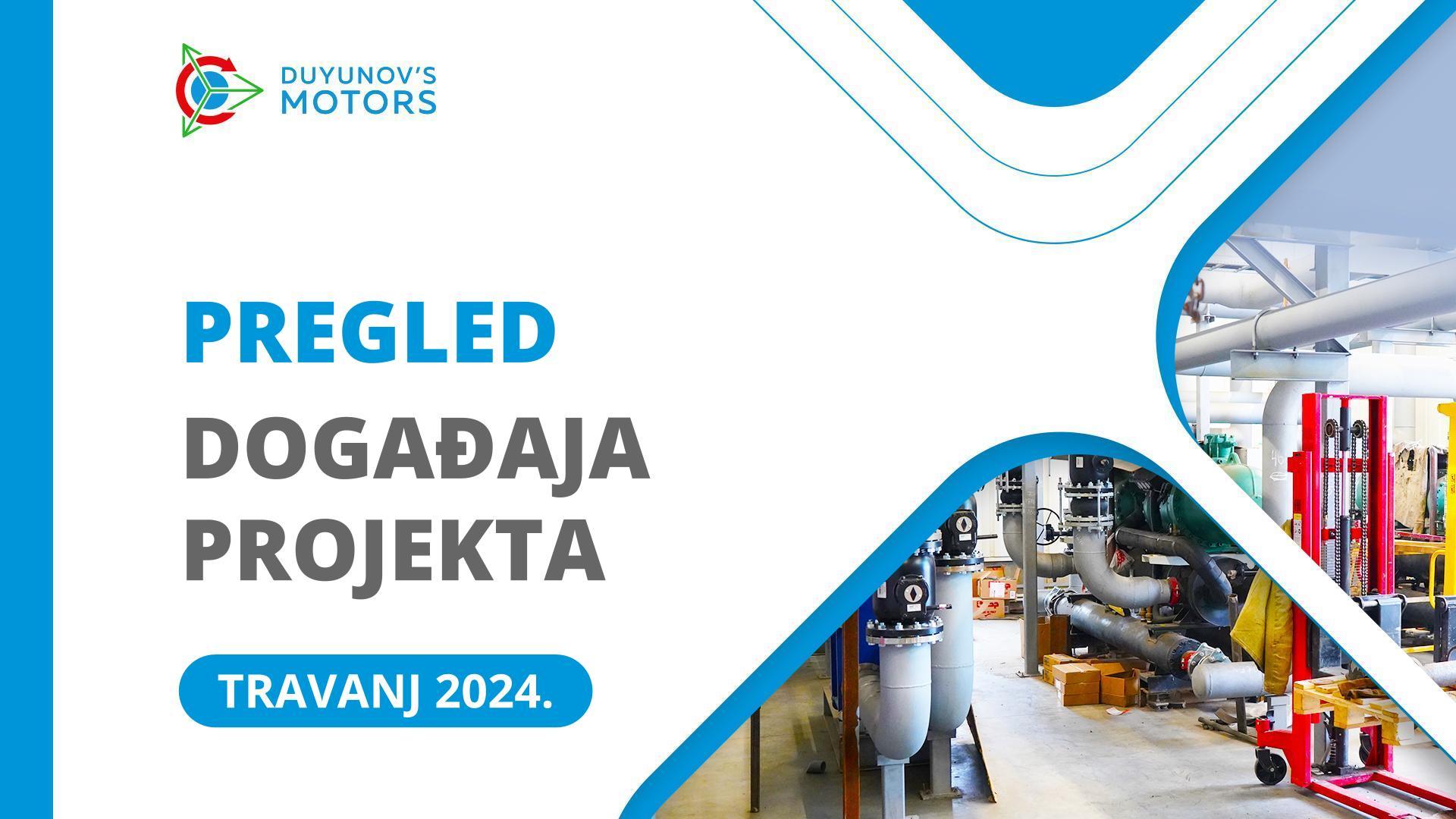 Ključni događaji projekta u travnju