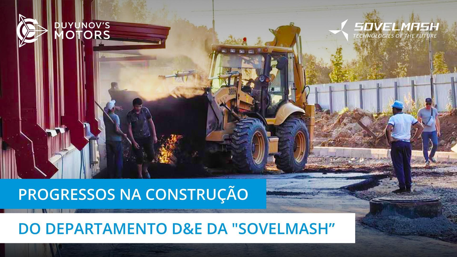 Sistema de vídeo-vigilância, baterias e relvado: as novidades no território de construção da "Sovelmash"