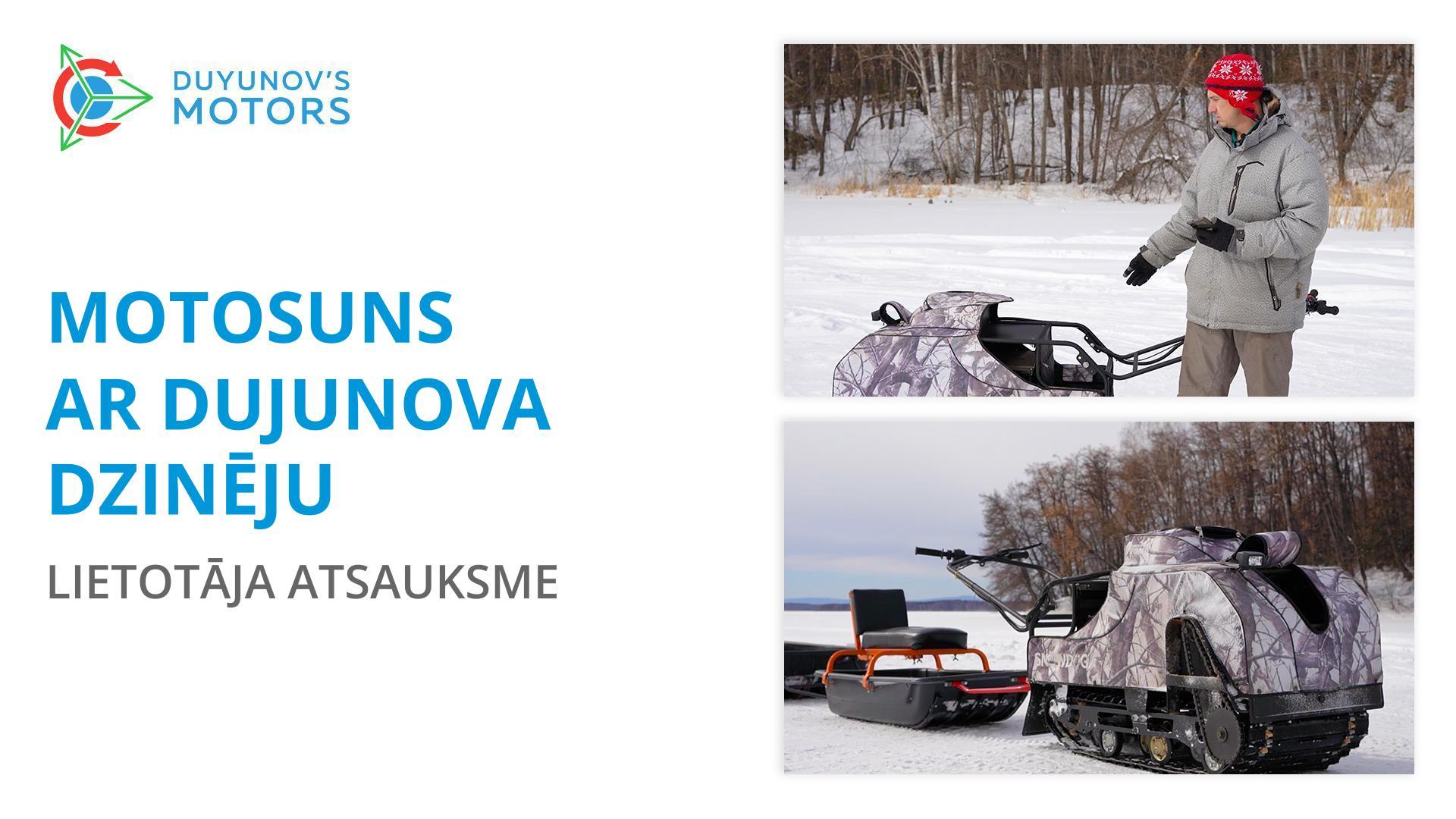 Motosuns ar Dujunova dzinēju: lietotāja atsauksme