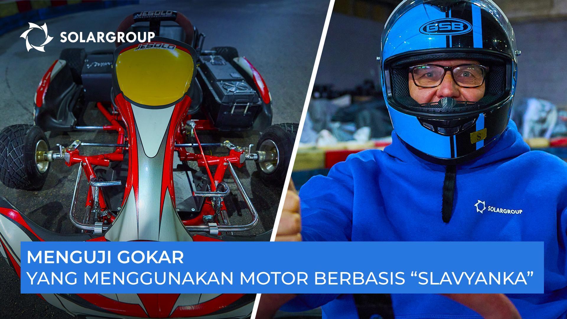 "Inilah masa depan gokar listrik yang sesungguhnya!"