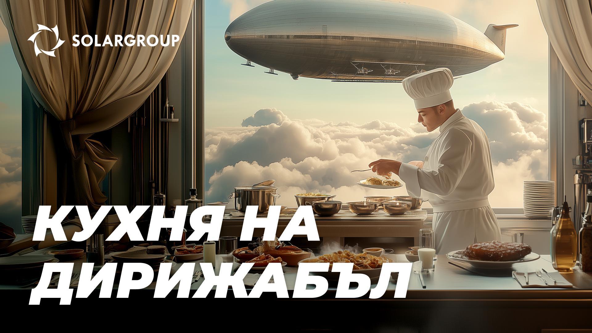 Хранене на борда на дирижабъл: от историята към въздушните ресторанти на бъдещето