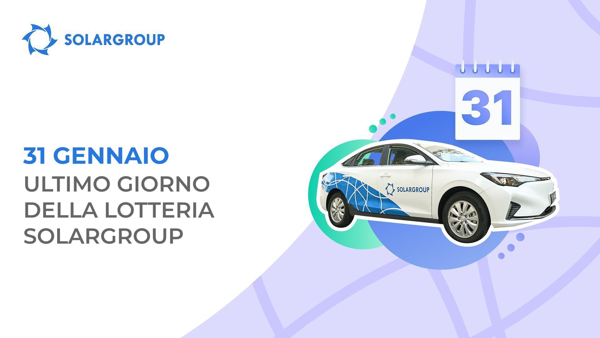 Sta per concludersi il round finale della lotteria SOLARGROUP