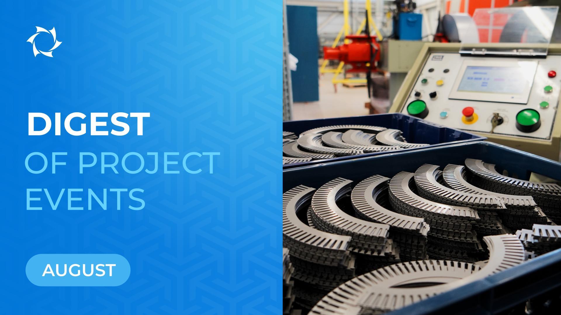 Key events at SOLARGROUP and Sovelmash in August