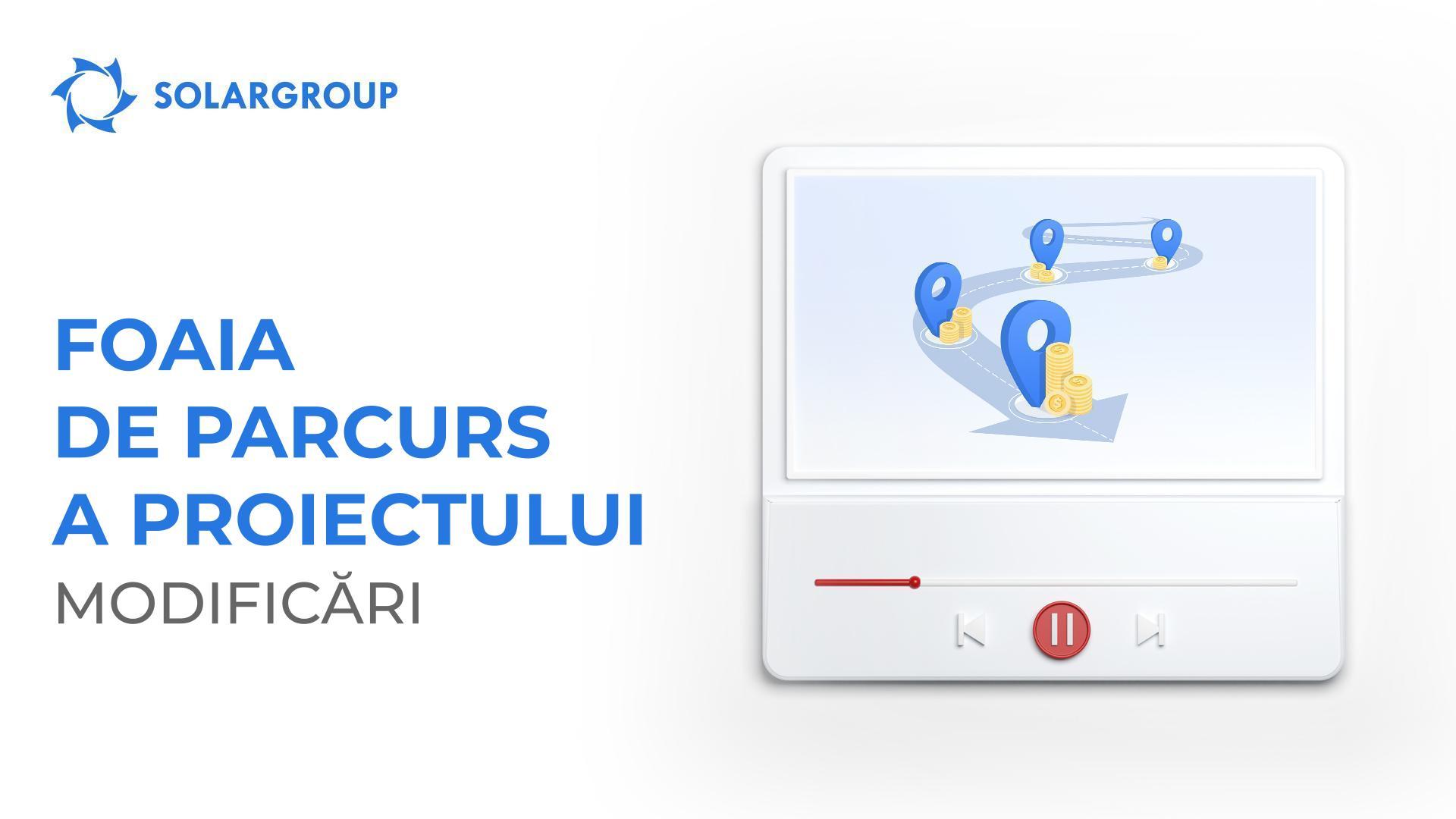 Am actualizat foia de parcurs a proiectului