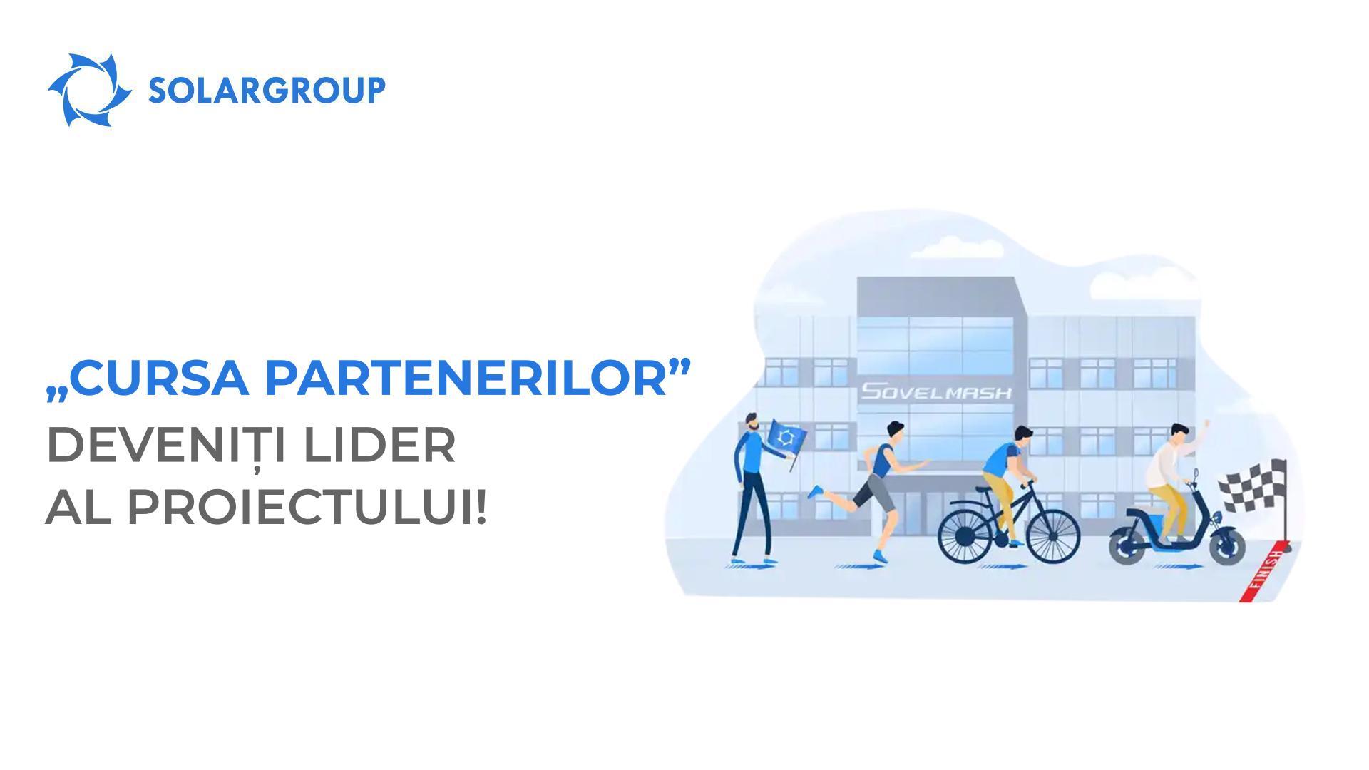 „Cursa partenerilor”: deveniți lider al proiectului!
