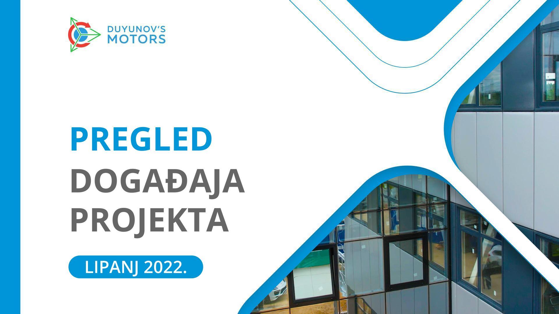 Ključni događaji projekta: Pregled lipnja