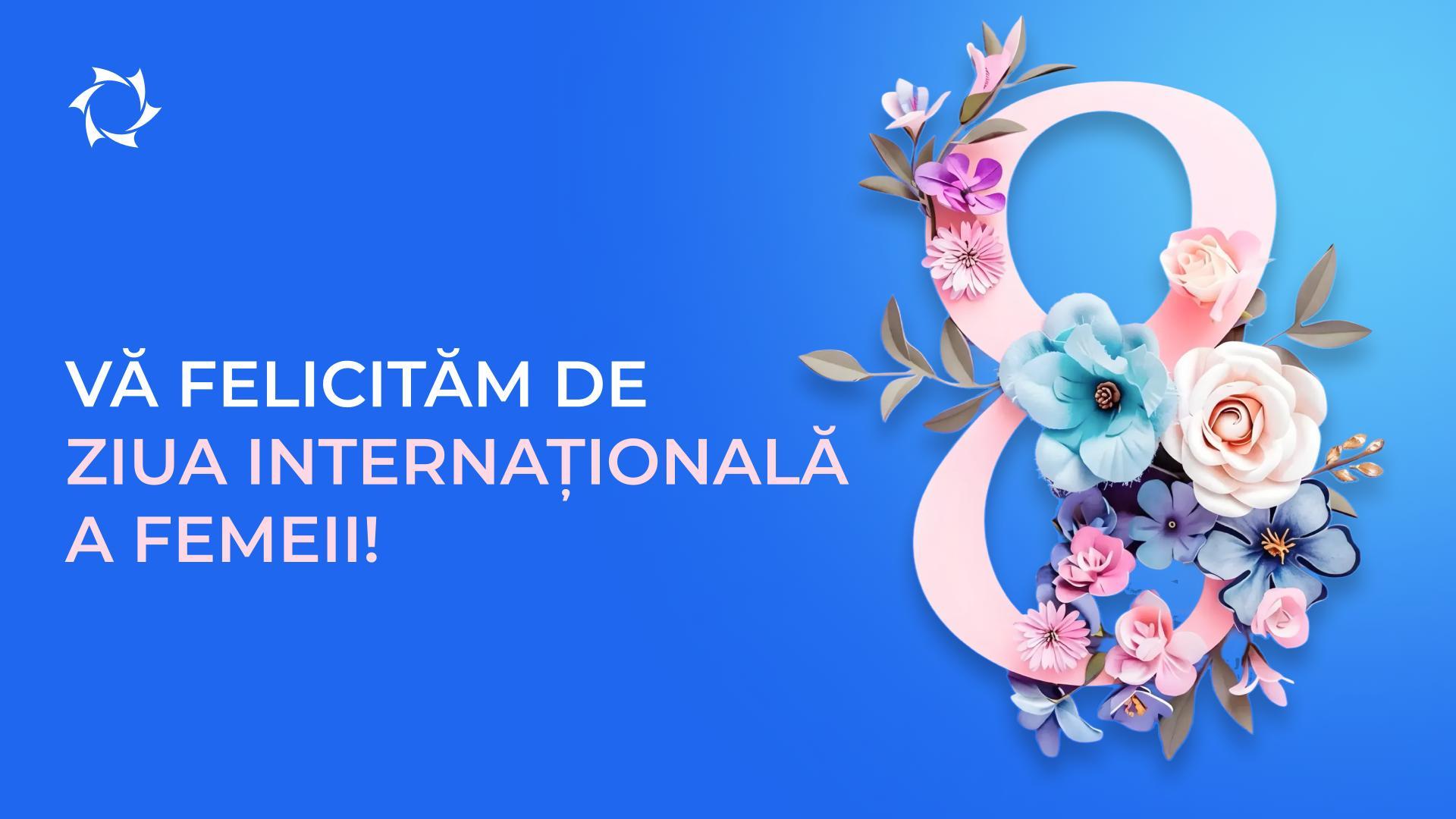Compania SOLARGROUP vă adresează felicitări, stimate doamne!