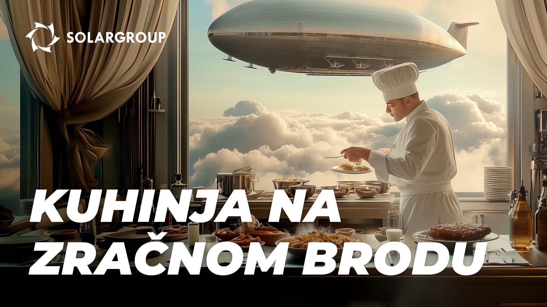 Hrana na zračnom brodu: od povijesti do restorana budućnosti u zraku