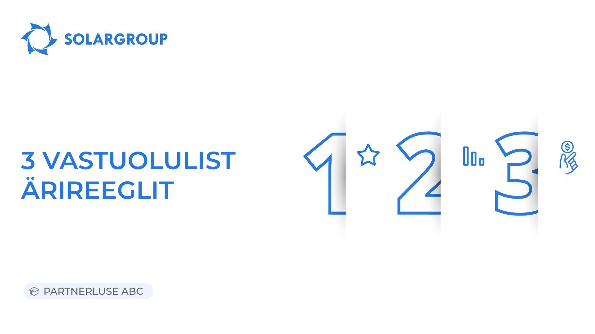 3 vastuolulist ärireeglit | Partnerluse ABC