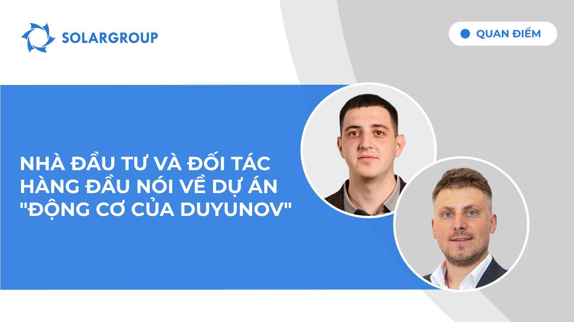 Quan điểm | Phỏng vấn Vitaliy Barannikov, người tham gia dự án "Động cơ của Duyunov"