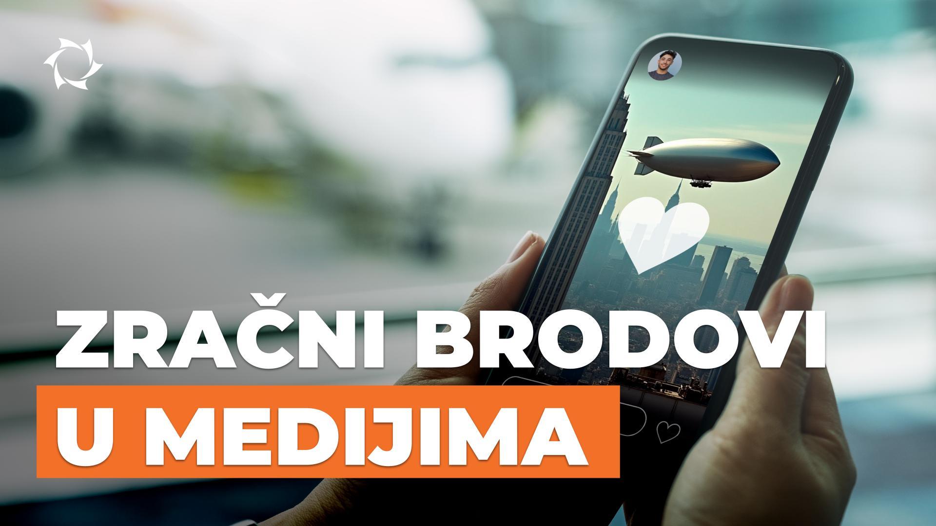 Zračni brodovi u reklamama i medijima: Nekonvencionalno za biznis