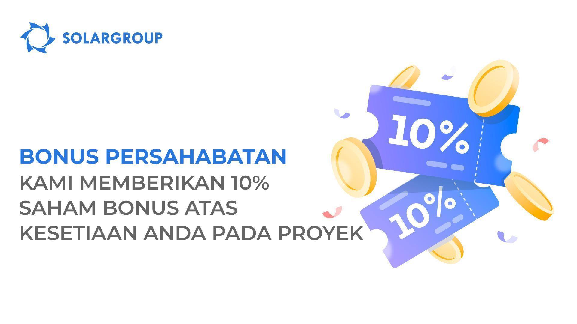 Lunasi paket investasi Anda - dan dapatkan Bonus Persahabatan