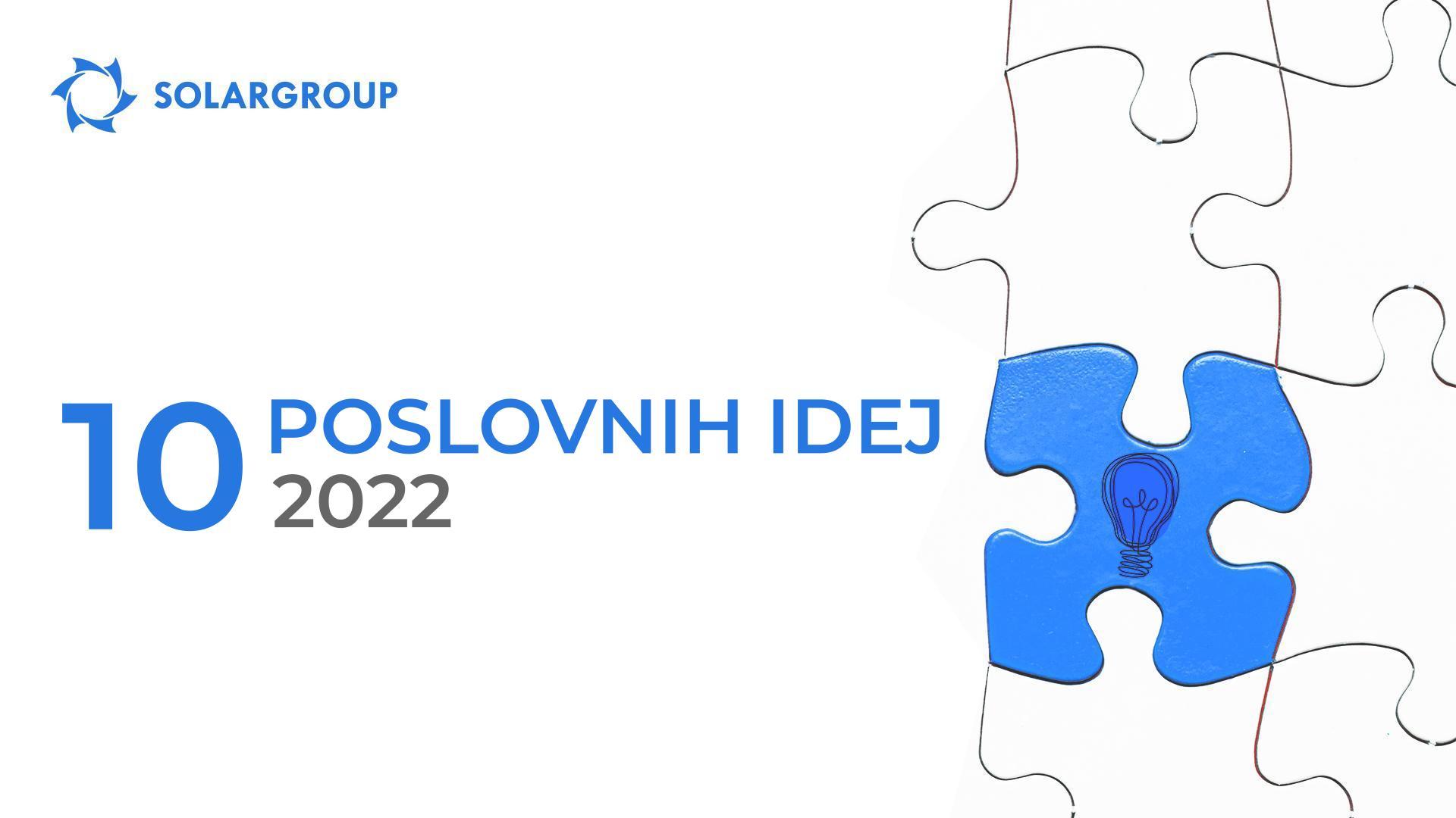 10 poslovnih idej 2022