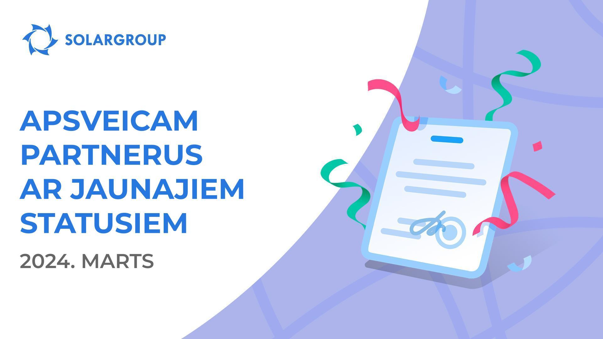 Sveicam partnerus jaunajos statusos! 👏