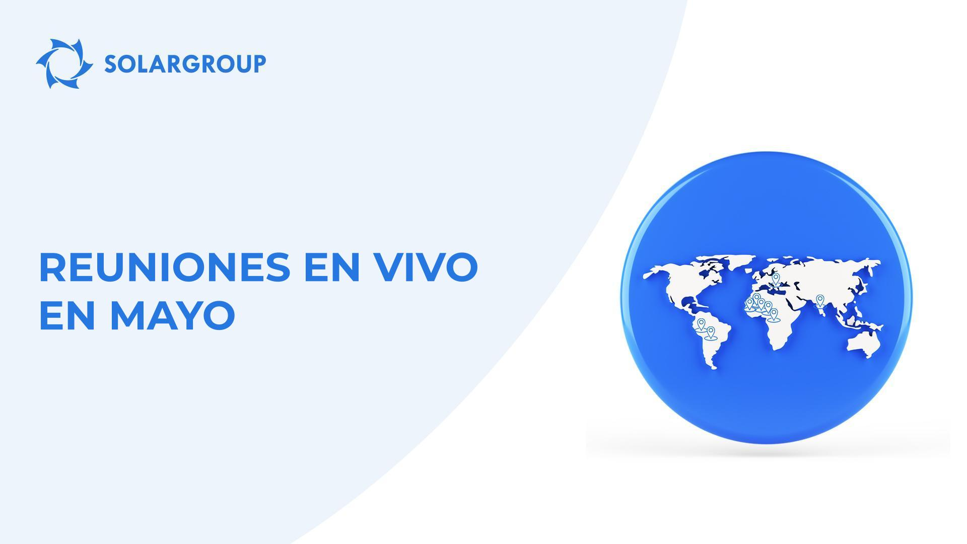 Eventos de SOLARGROUP en mayo