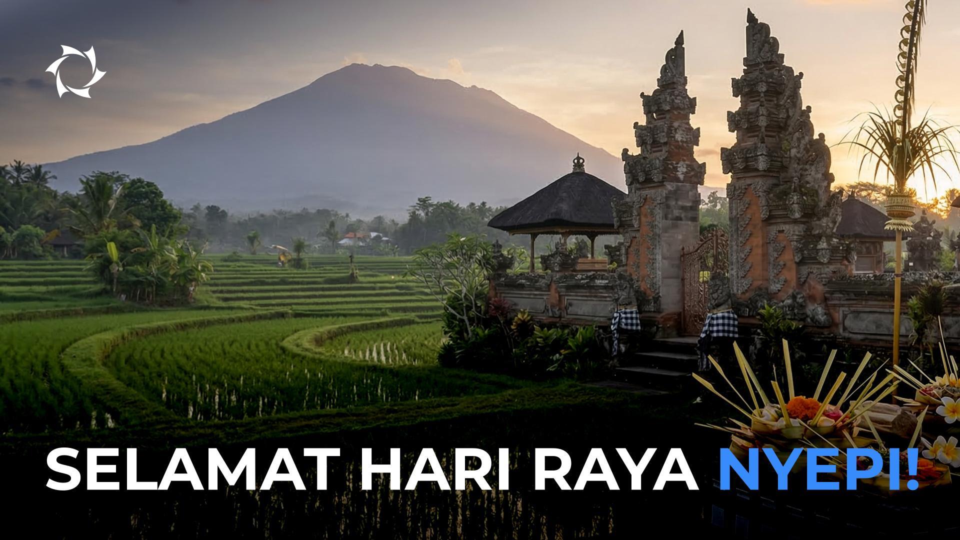 Selamat menyambut Tahun Baru Saka dan Hari Raya Nyepi!