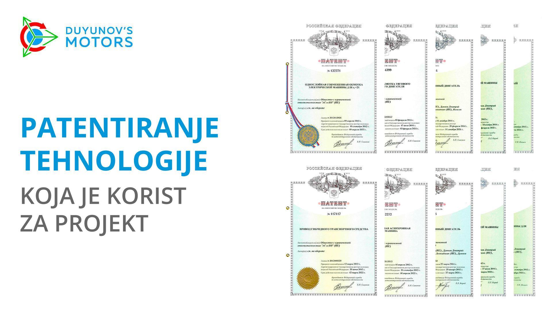 Patentiranje tehnologije: koja je korist za projekt