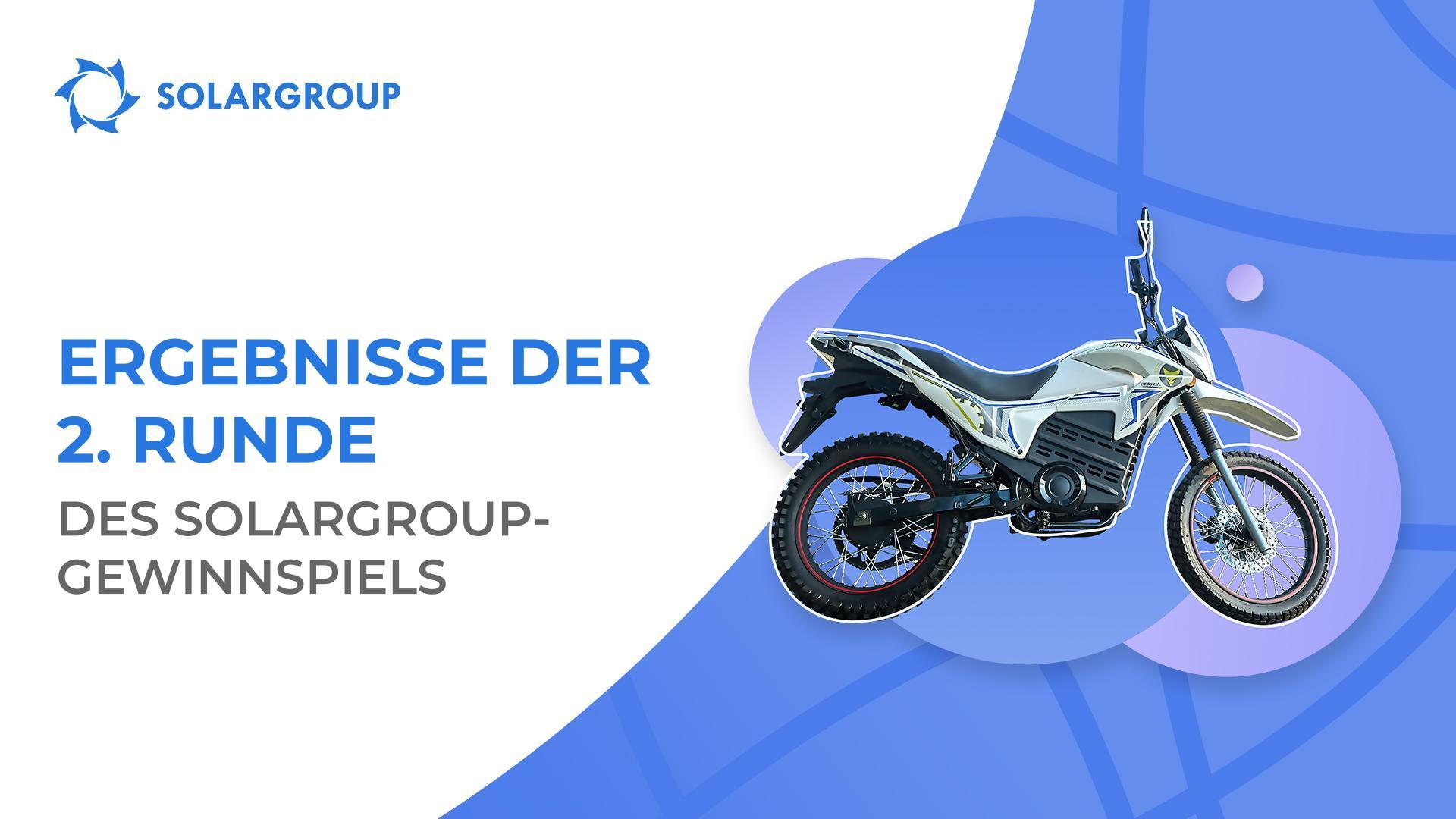 Finden Sie heraus, ob Sie das Motorrad gewonnen haben